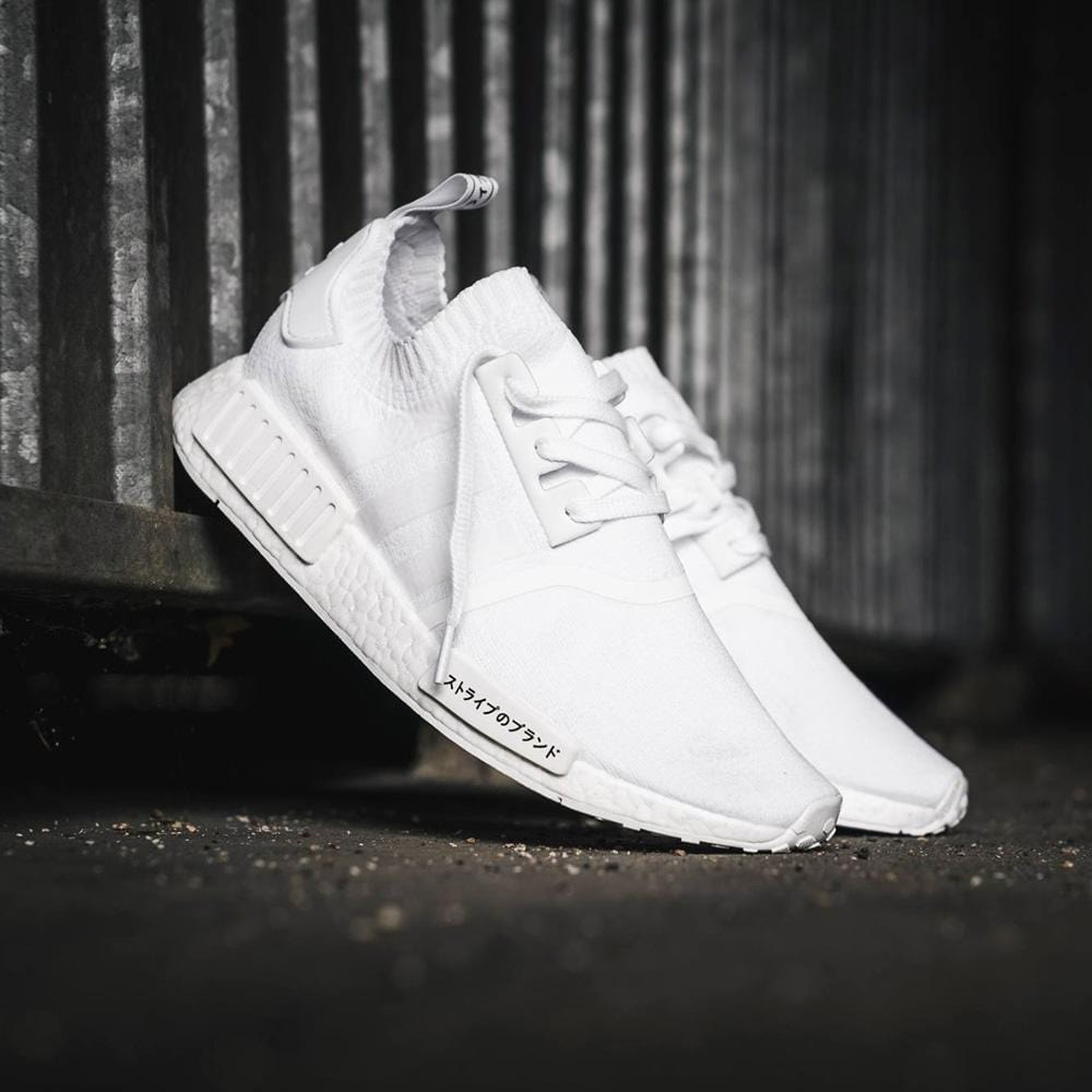 adidas NMD_R1 Primeknit Footwear White Japan Pack — UK 3.5 | EU 36 | US 4 — Alternate View 9