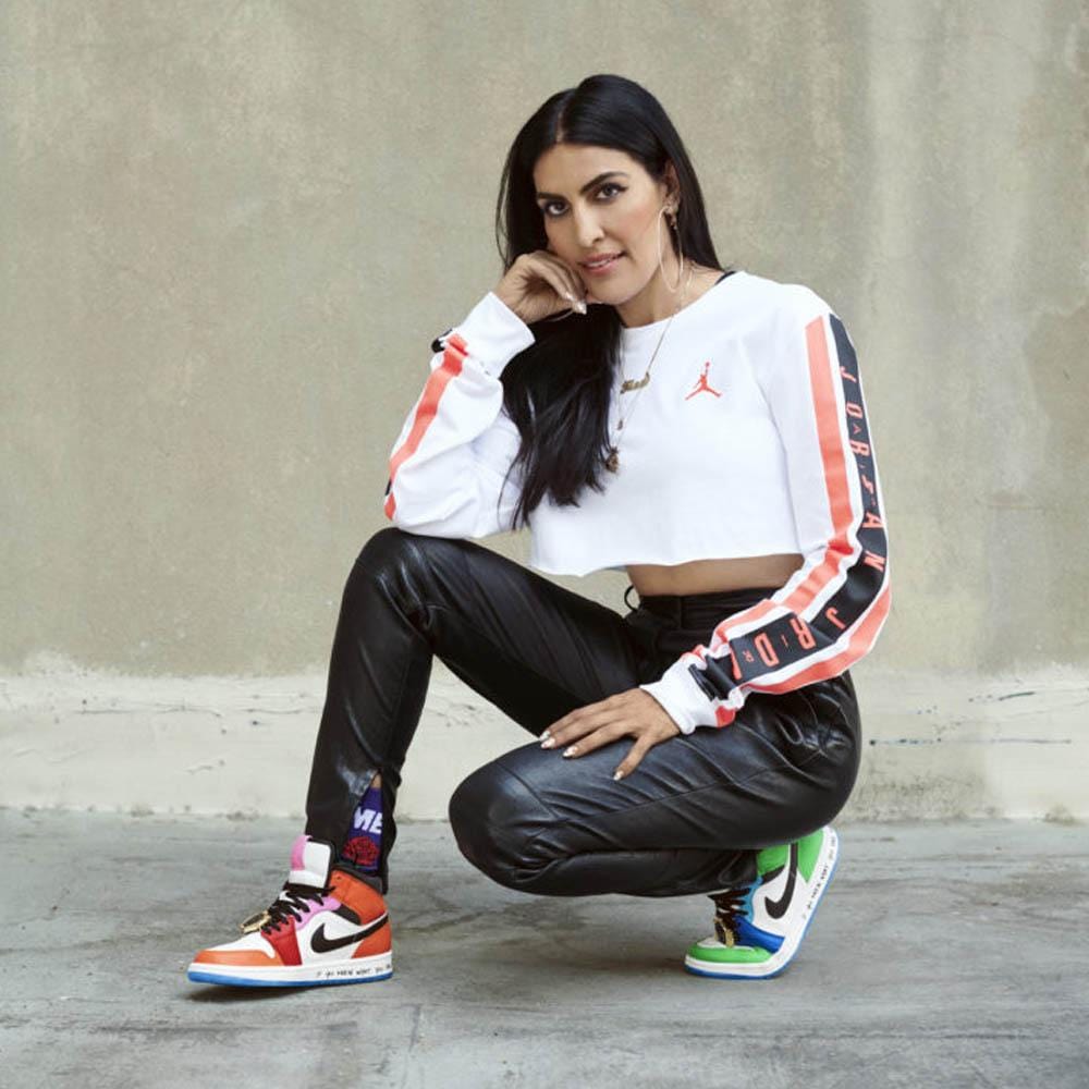 Melody Ehsani x Wmns Air Jordan 1 Mid 'Fearless' — UK 2.5 | EU 35.5 | US 5 — Alternate View 7