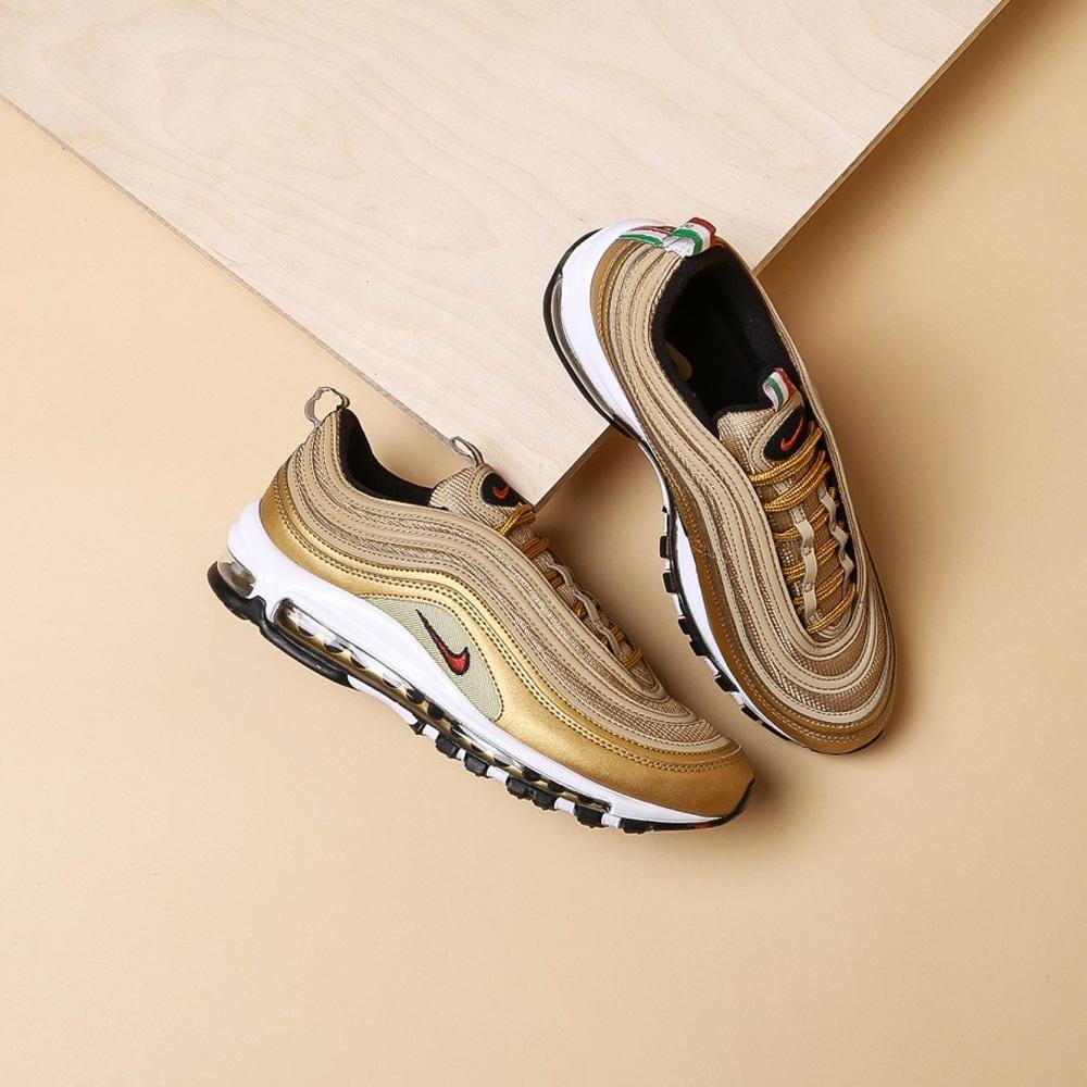 Nike Air Max 97 OG Gold "Italy" — UK 3 | EU 35.5 | US 3.5 — Alternate View 7