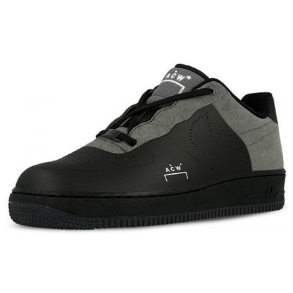A COLD WALL x Nike Air Force 1 Low Black — UK 3 | EU 35.5 | US 3.5 — Back View