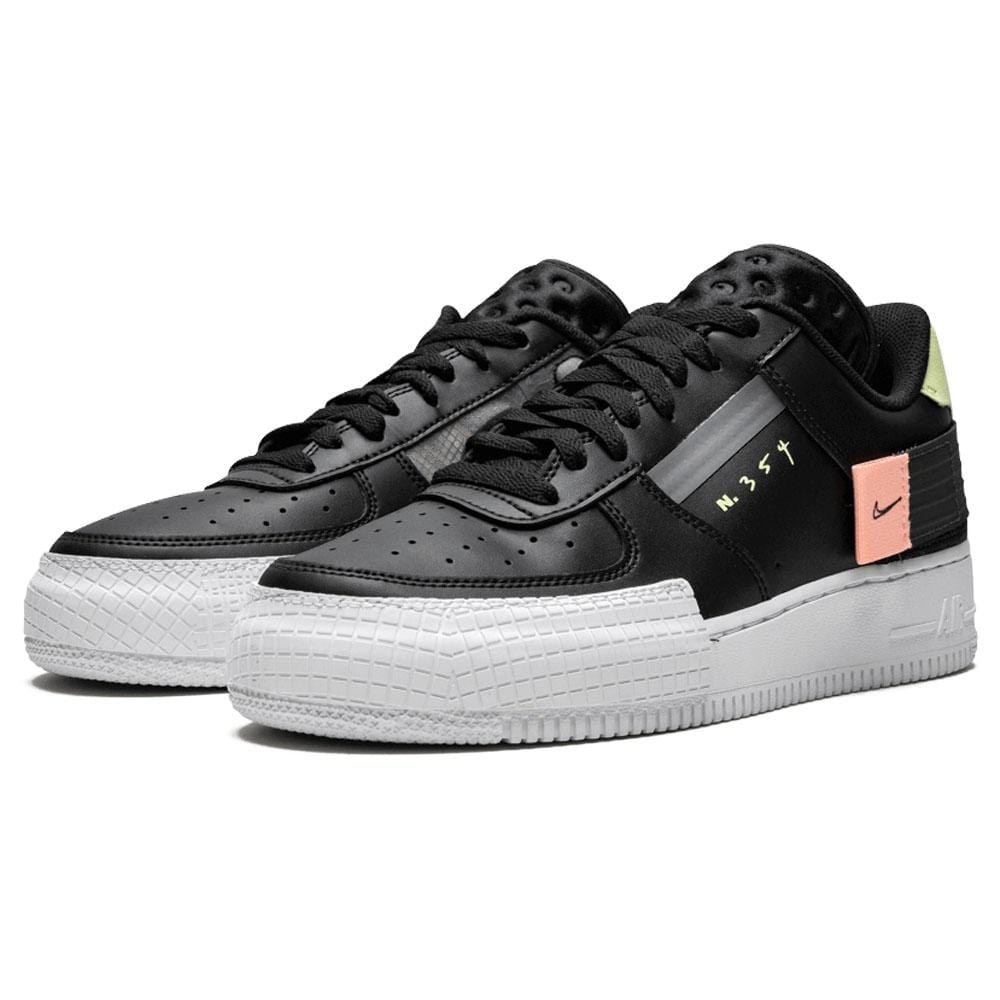 Nike Air Force 1 Low Drop Type 'Pink Tint' — UK 3 | EU 35.5 | US 3.5 — Side View