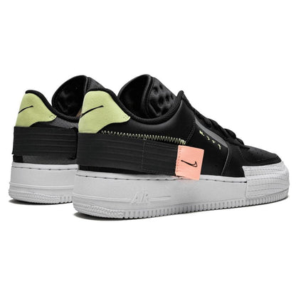 Nike Air Force 1 Low Drop Type 'Pink Tint' — UK 3 | EU 35.5 | US 3.5 — Top View