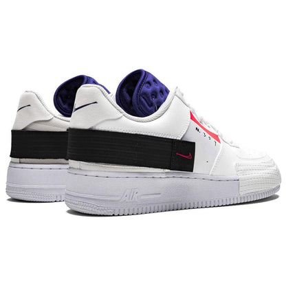 Nike Air Force 1 Low Drop Type 'Summit White' — UK 3 | EU 35.5 | US 3.5 — Back View