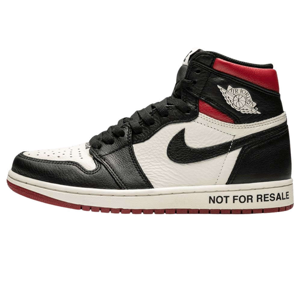 Air Jordan 1 Not For Resale Sail Black — UK 3 | EU 35.5 | US 3.5 — Front View