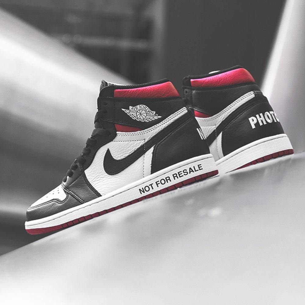 Air Jordan 1 Not For Resale Sail Black — UK 3 | EU 35.5 | US 3.5 — Alternate View 7