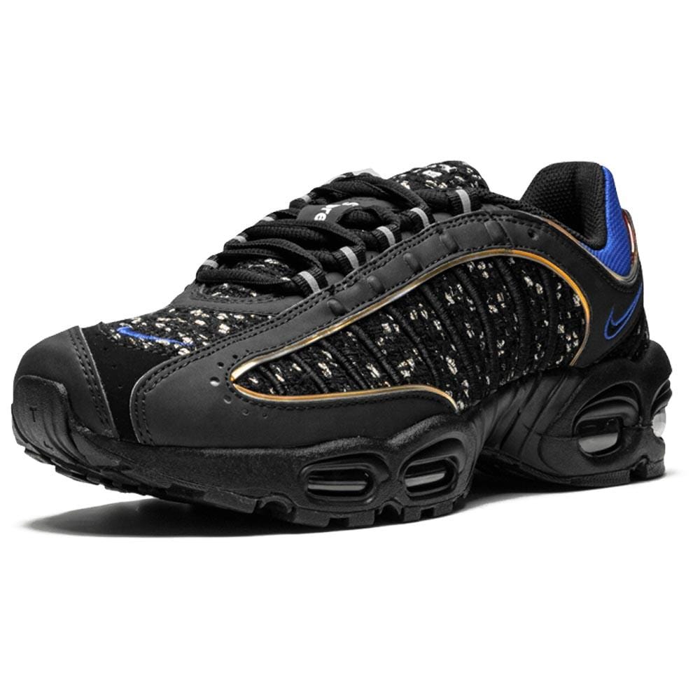 Supreme x Nike Air Tailwind 4 Black — UK 3 | EU 35.5 | US 3.5 — Top View