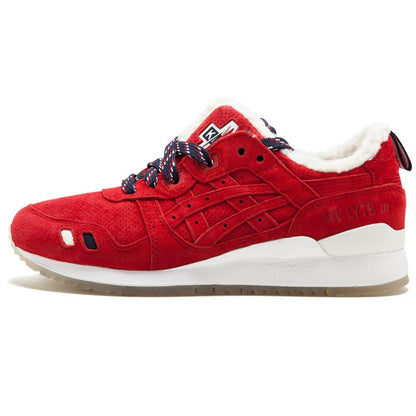 Kith x Moncler x Asics Gel Lyte 3 'Red' — 6 UK | 40 EU — Front View