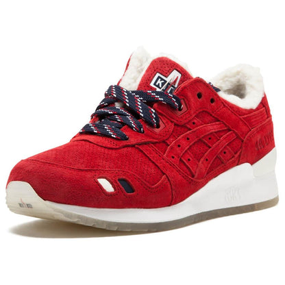 Kith x Moncler x Asics Gel Lyte 3 'Red' — 6 UK | 40 EU — Back View