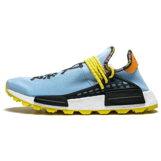 Pharrell x adidas Hu NMD Inspiration Pack Blue Black — UK 3.5 | EU 36 | US 4 — Front View