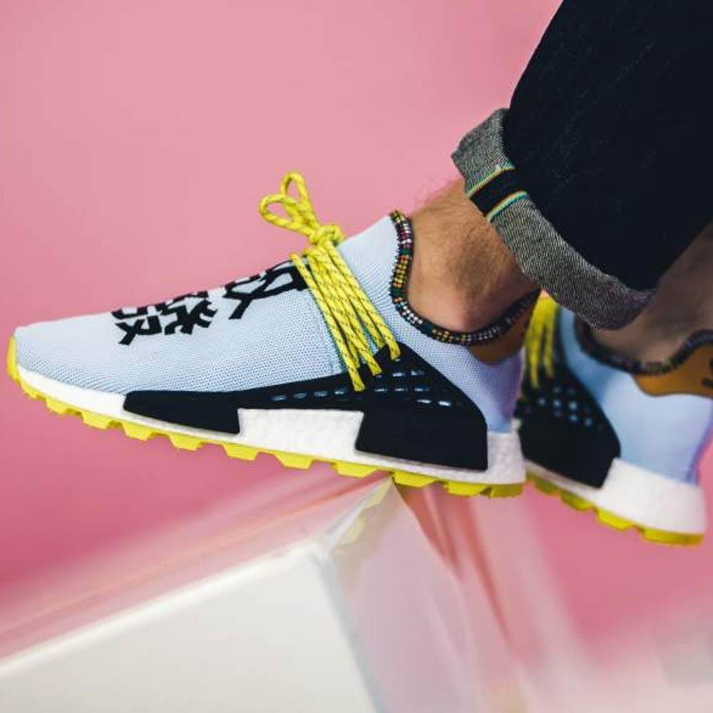 Pharrell x adidas Hu NMD Inspiration Pack Blue Black — UK 3.5 | EU 36 | US 4 — Alternate View 8