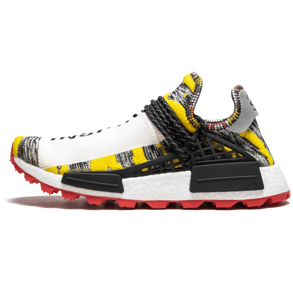 Pharrell x adidas Afro NMD Hu Pack Black Multi — UK 3.5 | EU 36 | US 4 — Front View