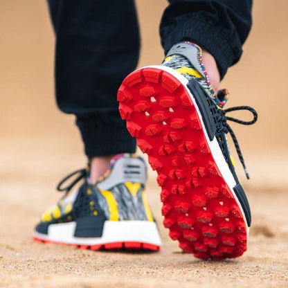 Pharrell x adidas Afro NMD Hu Pack Black Multi — UK 3.5 | EU 36 | US 4 — Alternate View 7
