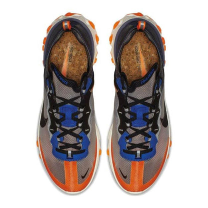 Nike React Element 87 Blue Orange — UK 3 | EU 35.5 | US 3.5 — Back View