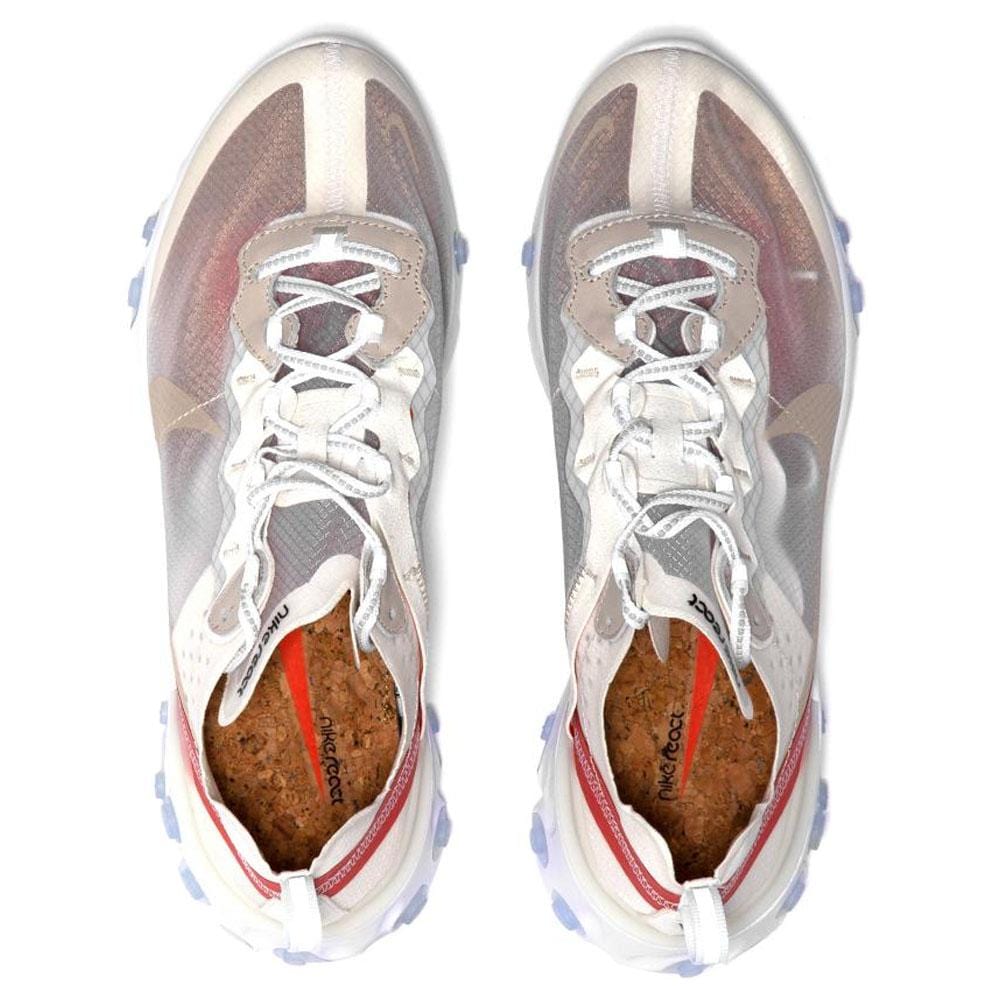 Nike React Element 87 Sail Light Bone — UK 3 | EU 35.5 | US 3.5 — Lifestyle View