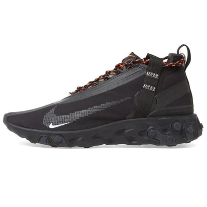 Nike React SP Mid ISPA Black — UK 3 | EU 35.5 | US 3.5 — Front View