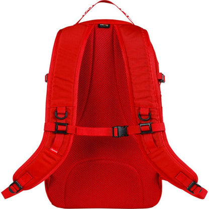 Supreme Backpack (SS18) Red — Side View