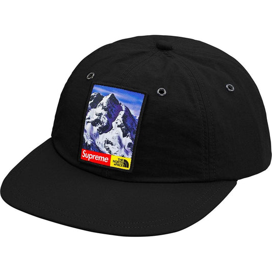 Supreme The North Face Mountain 6-Panel Hat - Black — Front View