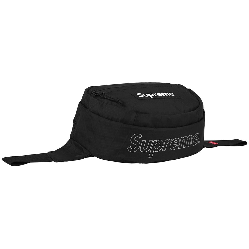 Supreme Waist Bag (FW18) Black — Back View
