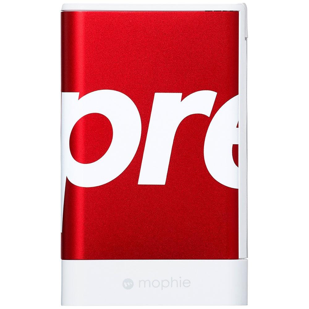 Supreme-Mophie Encore Plus 10K - Red — Side View