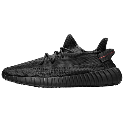 adidas Yeezy Boost 350 V2 Static Black Non-Reflective — 3 UK | 35.5 EU — Front View