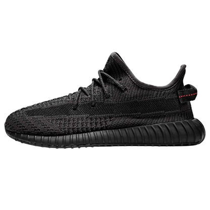 Adidas Yeezy Boost 350 V2 Kids 'Black Non-Reflective' — UK 10k | EU 28 | US 10.5k — Front View