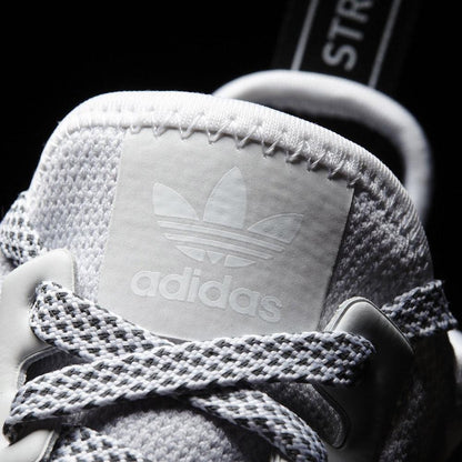 Adidas NMD_R1 Kids White-Bright Cyan — UK 3 | EU 35.5 | US 3.5 — Back View
