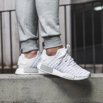 Adidas NMD_R1 White Blackout-Whiteout — UK 3.5 | EU 36 | US 4 — Alternate View 7