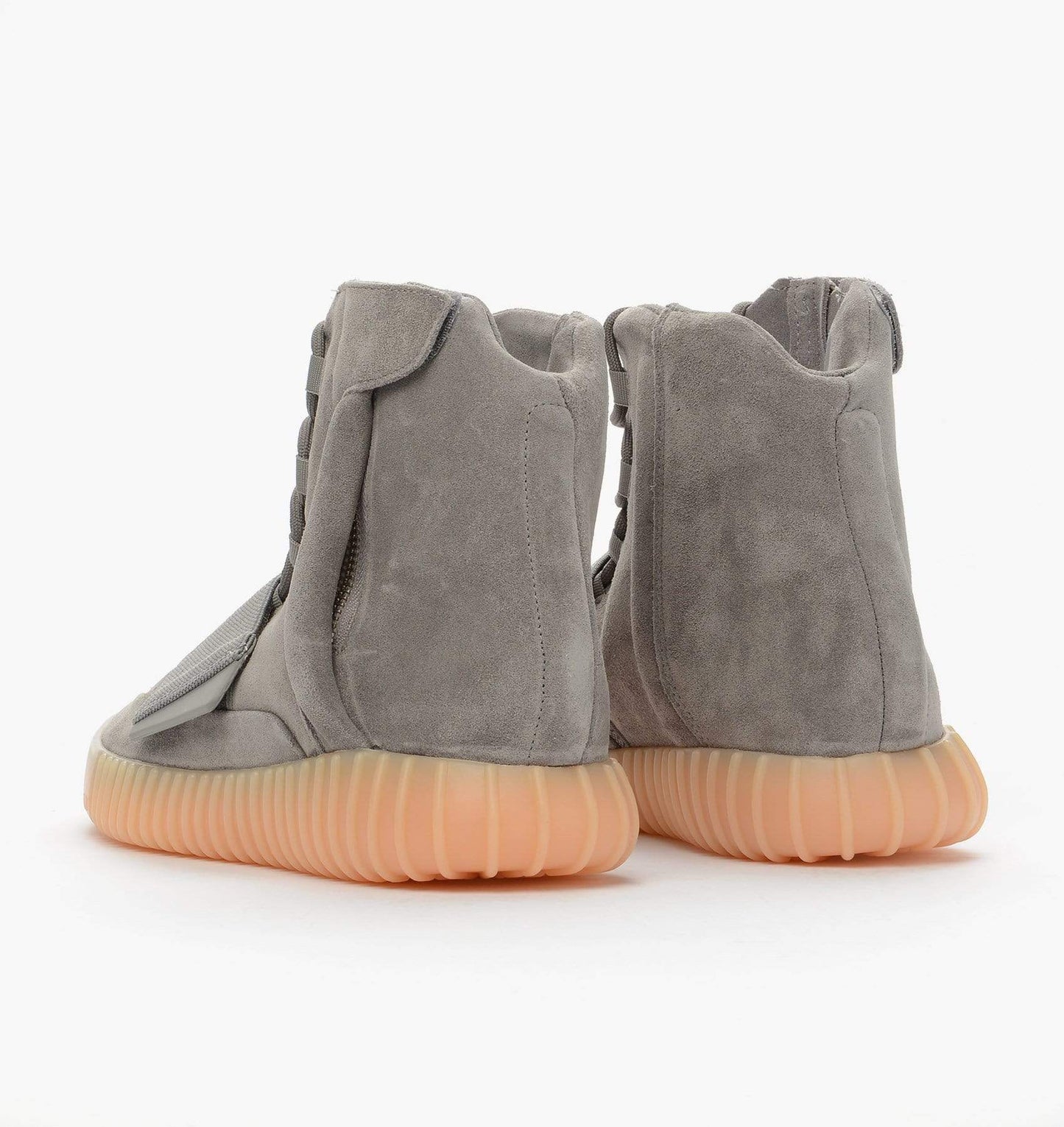Adidas Originals Yeezy 750 Boost Light Grey-Gum — UK 3.5 | EU 36 | US 4 — Back View