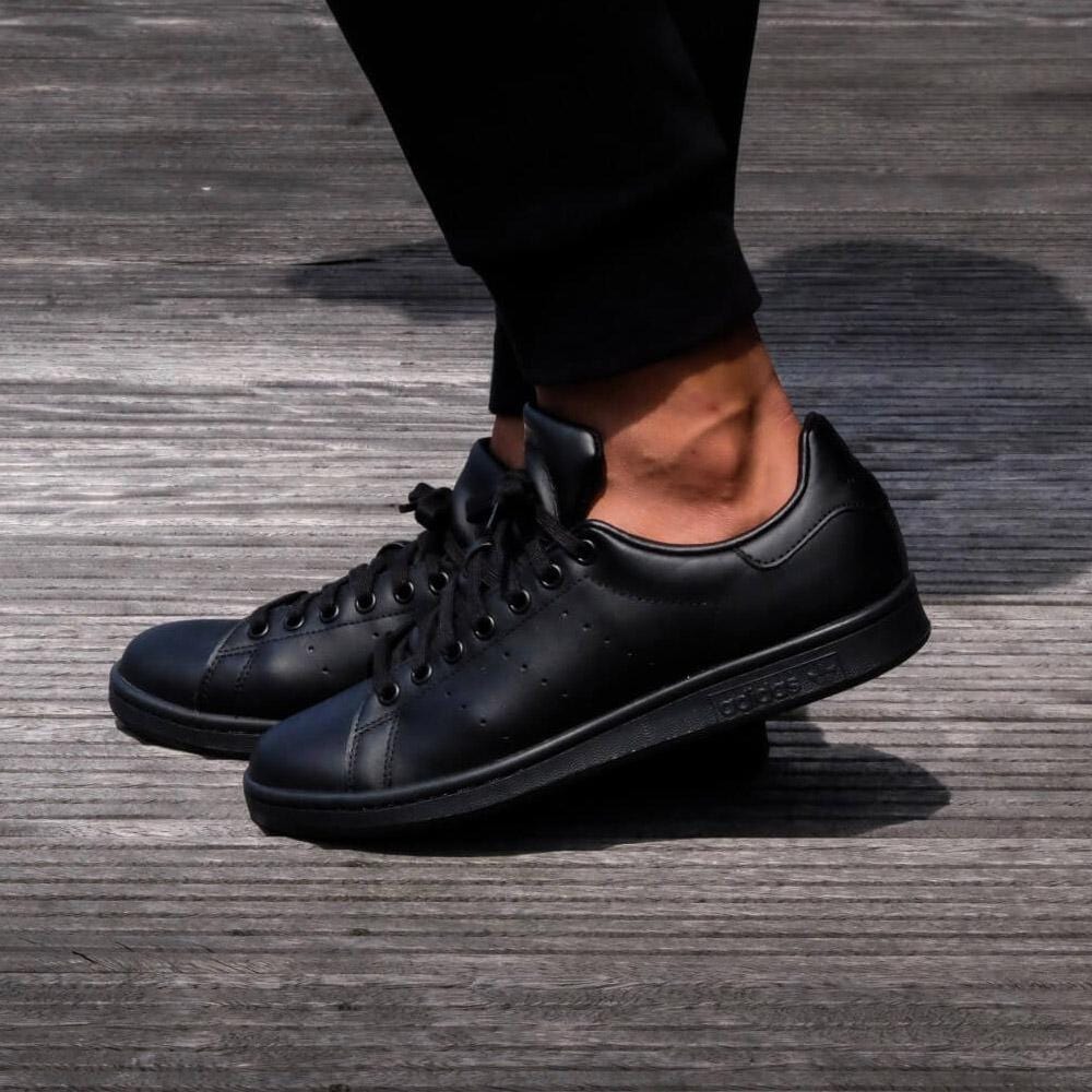 adidas Originals Stan Smith "Black" — UK 3.5 | EU 36 | US 4 — Back View