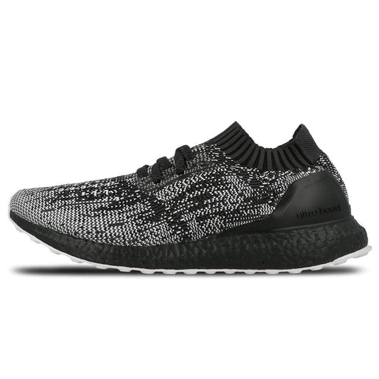 adidas Ultra Boost Uncaged Black-White — UK 3.5 | EU 36 | US 4 — Front View