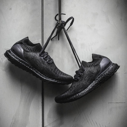 adidas Ultra Boost Uncaged Triple Black — UK 3.5 | EU 36 | US 4 — Lifestyle View