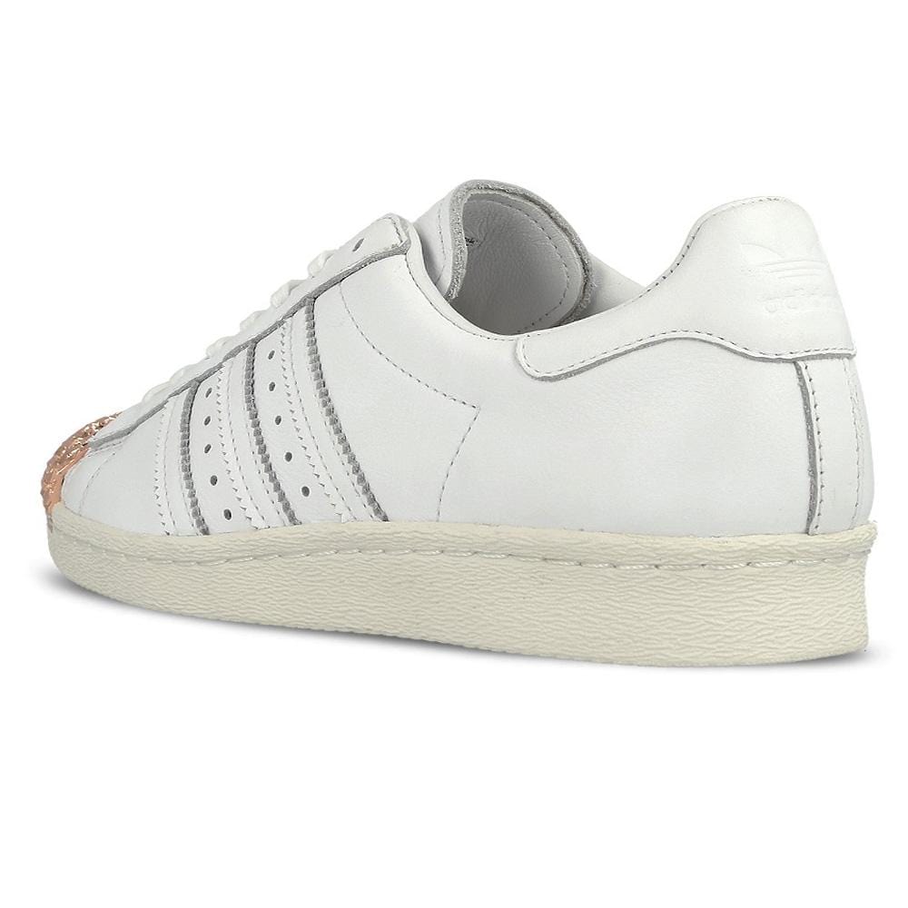 adidas Originals Superstar 80s 3D Metal Toe W (white - bronze) — UK 3.5 | EU 36 | US 4 — Back View
