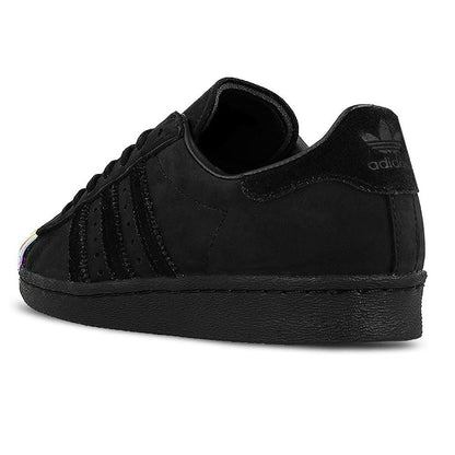 adidas Originals Superstar 80s Metal Toe W (black-multi) — UK 3.5 | EU 36 | US 4 — Back View