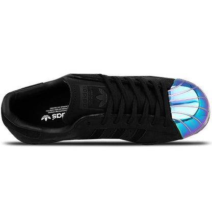 adidas Originals Superstar 80s Metal Toe W (black-multi) — UK 3.5 | EU 36 | US 4 — Detail View
