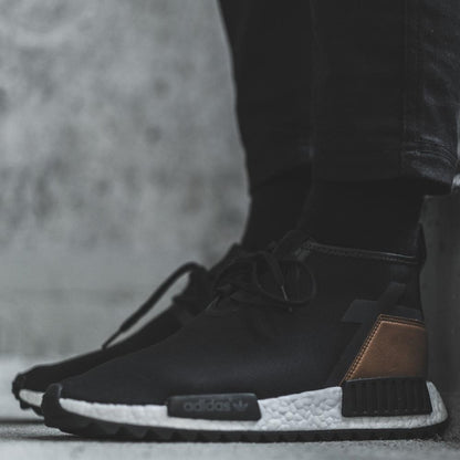 adidas NMD_C1 Trail Premium Leather Core Black — UK 3.5 | EU 36 | US 4 — Alternate View 8
