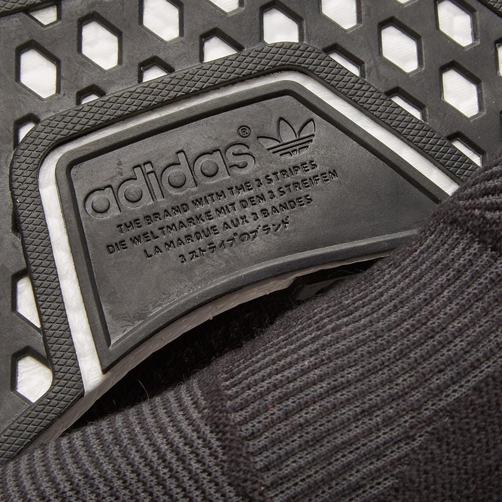 Adidas NMD_CS1 Primeknit Core Black-White — UK 3.5 | EU 36 | US 4 — Lifestyle View