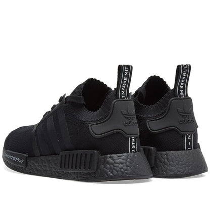 adidas NMD_R1 Primeknit Black  Japan Pack — UK 3.5 | EU 36 | US 4 — Back View