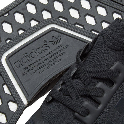 adidas NMD_R1 Primeknit Black  Japan Pack — UK 3.5 | EU 36 | US 4 — Lifestyle View