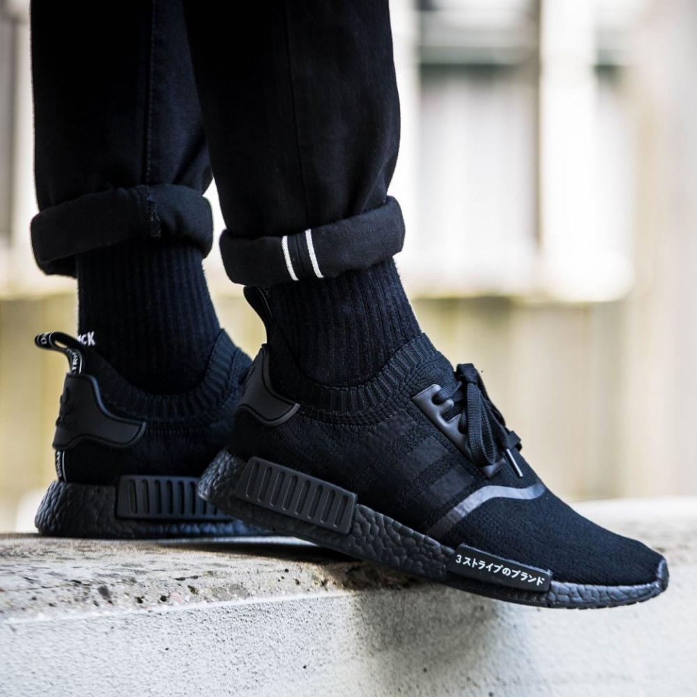 adidas NMD_R1 Primeknit Black  Japan Pack — UK 3.5 | EU 36 | US 4 — Alternate View 8