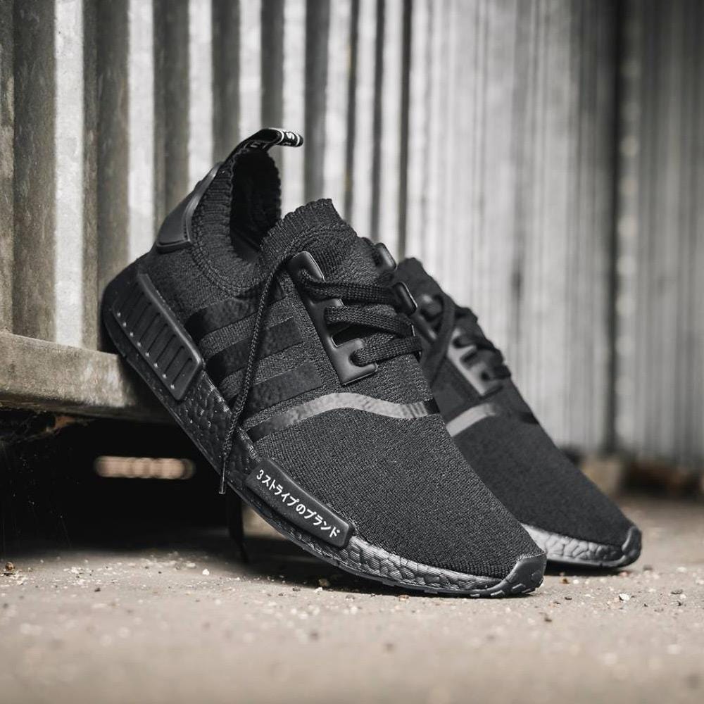 adidas NMD_R1 Primeknit Black  Japan Pack — UK 3.5 | EU 36 | US 4 — Alternate View 9