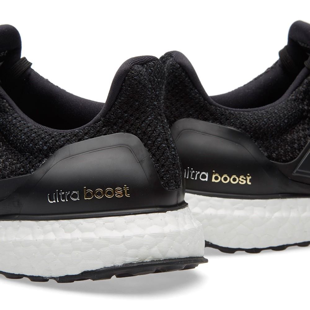 Adidas Ultra Boost 'Core Black & White' — UK 3.5 | EU 36 | US 4 — Top View