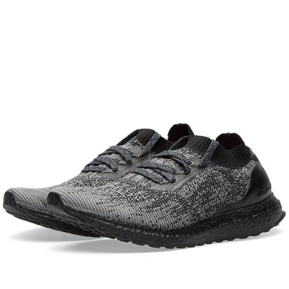 ADIDAS ULTRA BOOST UNCAGED LTD. Core Black & Solid Grey — UK 3.5 | EU 36 | US 4 — Back View