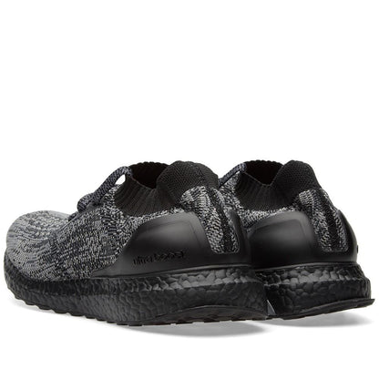 ADIDAS ULTRA BOOST UNCAGED LTD. Core Black & Solid Grey — UK 3.5 | EU 36 | US 4 — Detail View