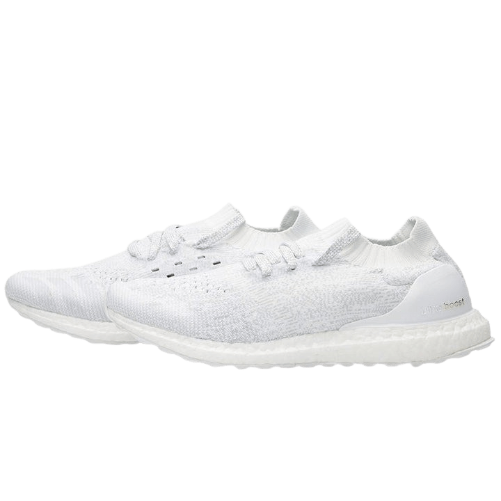 Adidas Ultra Boost Uncaged LTD Ftwr White-Crystal White — UK 3.5 | EU 36 | US 4 — Front View