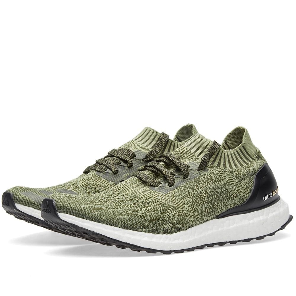 Adidas Ultra Boost Uncaged Khaki — UK 3.5 | EU 36 | US 4 — Side View