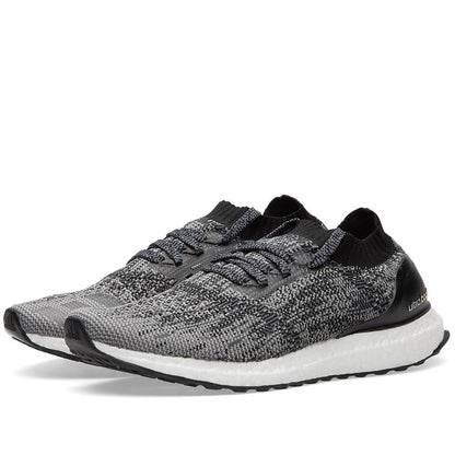 ADIDAS ULTRA BOOST UNCAGED M Core Black & Solid Grey — UK 3.5 | EU 36 | US 4 — Back View