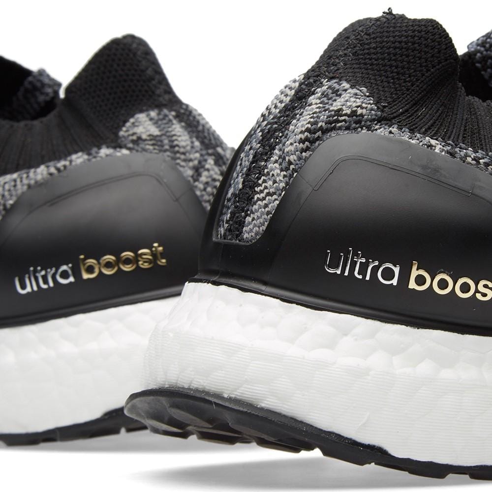 ADIDAS ULTRA BOOST UNCAGED M Core Black & Solid Grey — UK 3.5 | EU 36 | US 4 — Detail View