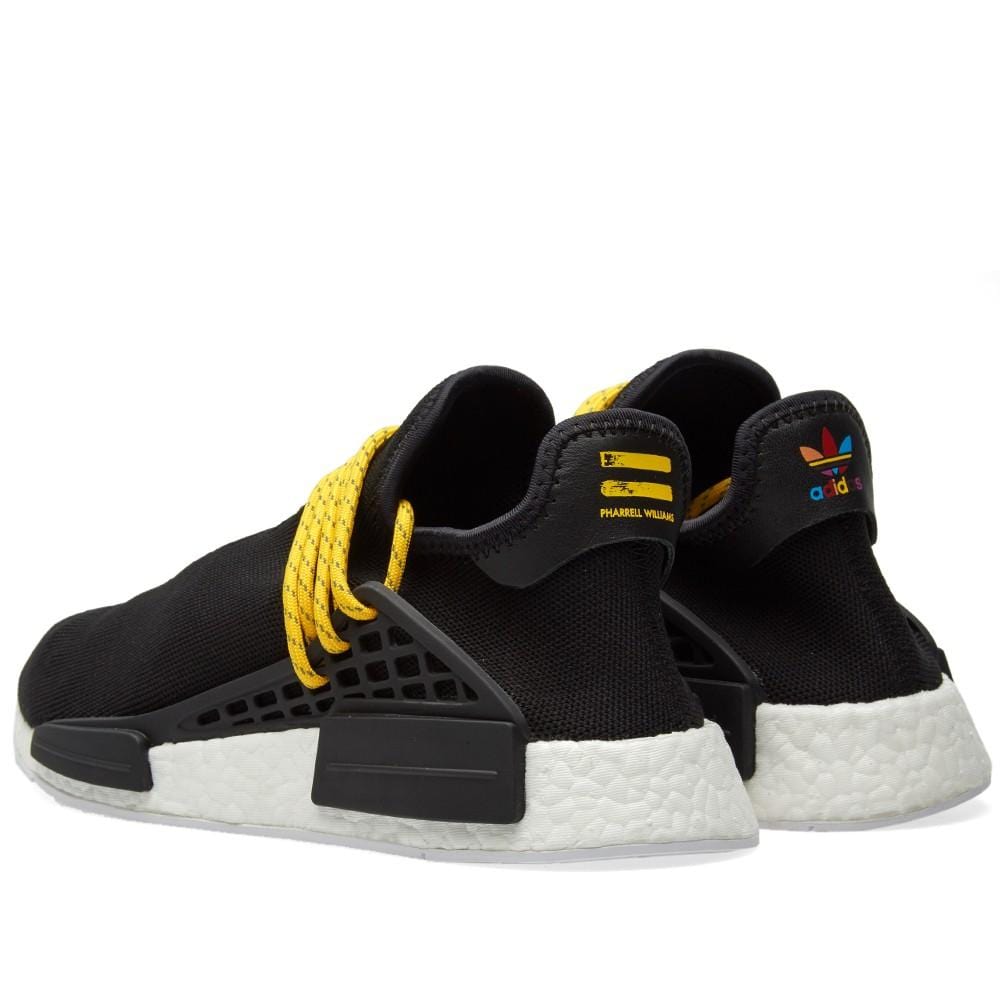 Pharrell Williams x adidas Originals NMD Human Race  Black — UK 3.5 | EU 36 | US 4 — Back View