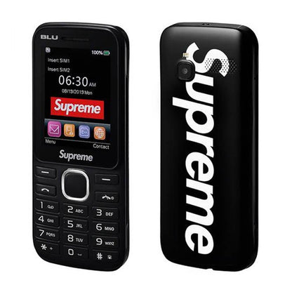 Supreme BLU Burner Mobile Phone Black (FW19) — Side View