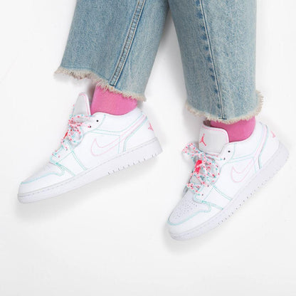 Air Jordan 1 Low GS 'Aurora Green' — UK 13.5 | EU 32 | US 1Y — Alternate View 7